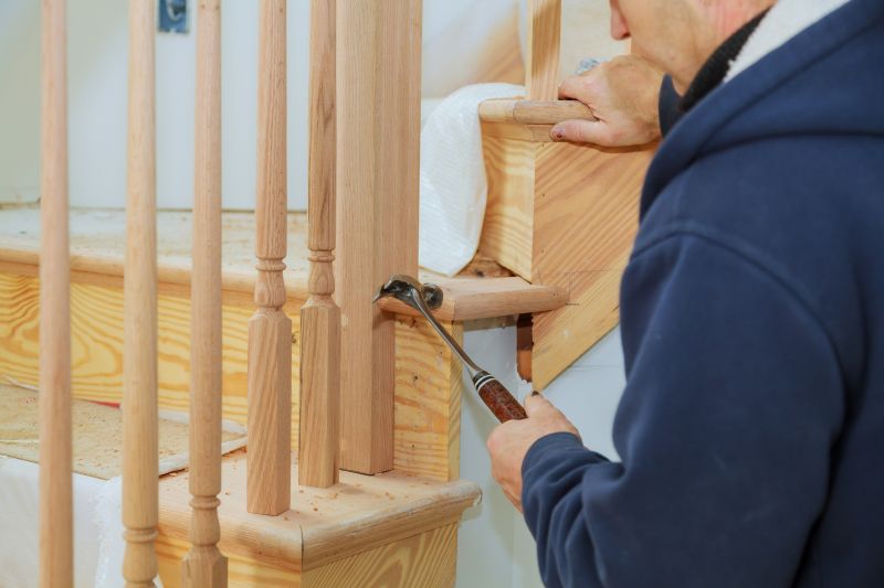Wood Banister Repair Service in Wilmington, NC